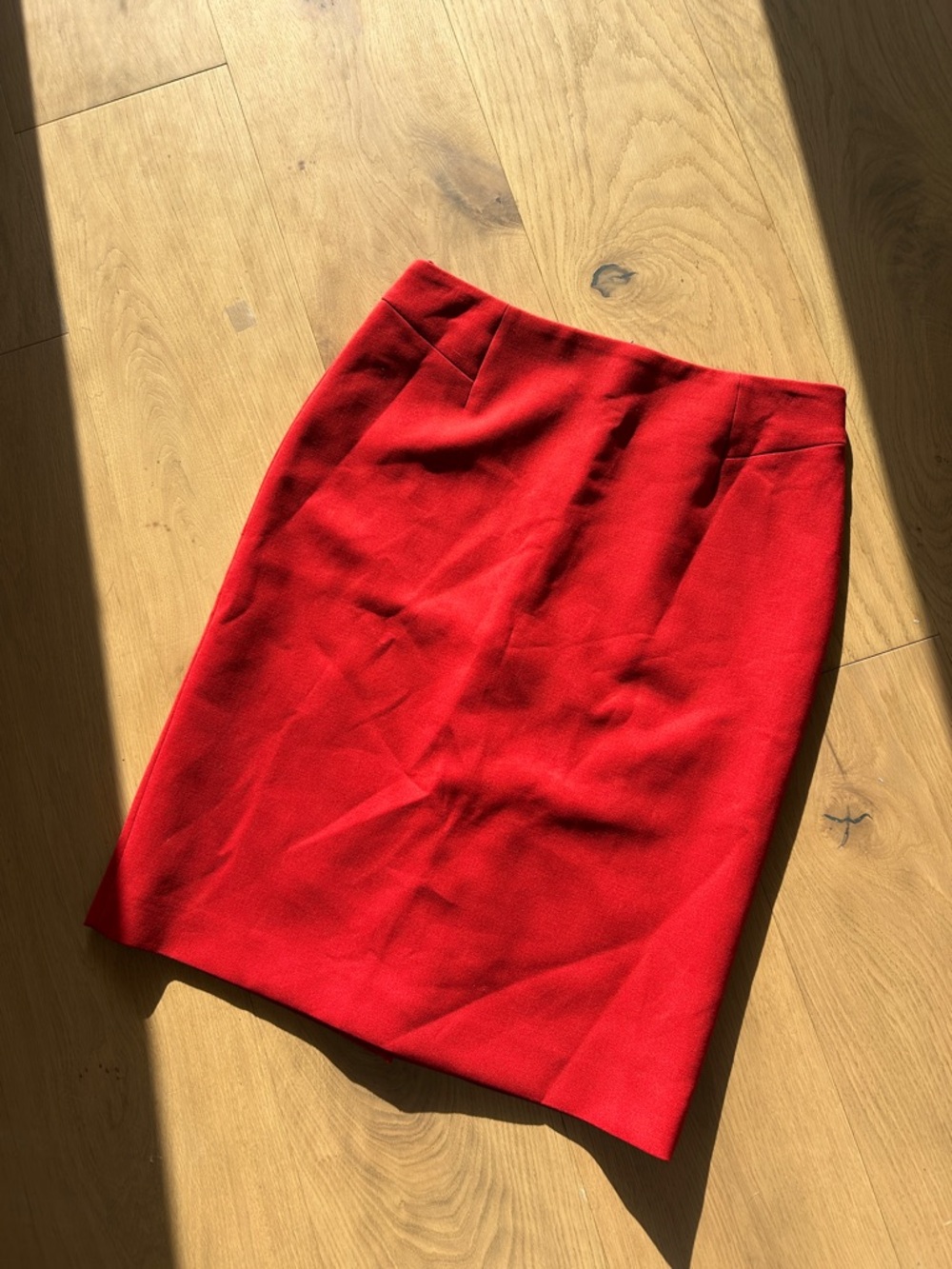 BOSS women’s Classic blood orange Pencil Skirt